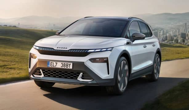 Представили электрический кроссовер Skoda Elorq