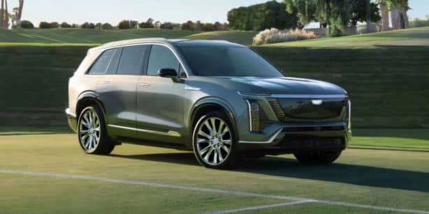 Представили электрический кроссовер Cadillac Vistiq 2025