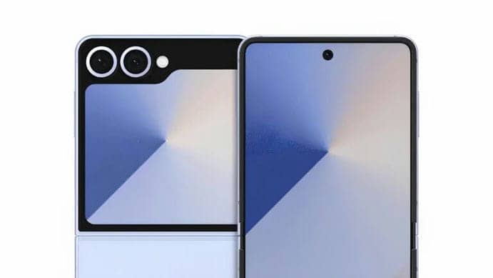 Показали первые рендеры Samsung Galaxy Z Flip 7