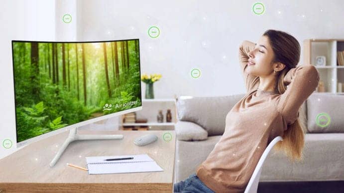 Представили мониторы с функцией очистки воздуха Asus VU Air Ionizer