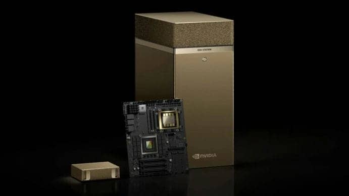 Nvidia представила AI-компьютер DGX Spark и DGX Station