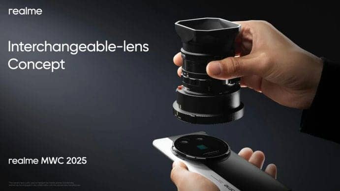 realme показала Ultra-флагман со сменными объективами — MWC 2025