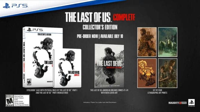 Naughty Dog выпустили сборник The Last of Us Complete для PlayStation 5