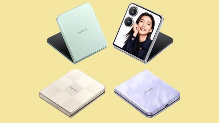 Показали первые фото раскладушки Xiaomi Mix Flip 2