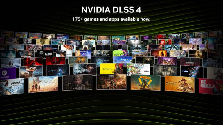 Nvidia DLSS 4 поддерживается более чем 175 играми
