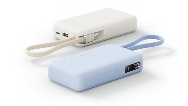 Представили пауэрбанк Xiaomi Self-cable Power Bank 10000 67W