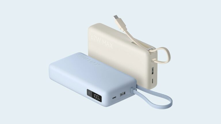 Представили пауэрбанк Xiaomi Power Bank With Cable 20 000 mAh