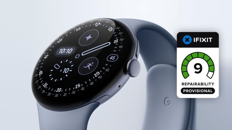 iFixit разобрали Pixel Watch 4 и оценили ремонтопригодности на 9 из 10