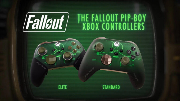 Microsoft выпустила контроллеры Xbox вдохновленные Pip-Boy из Fallout