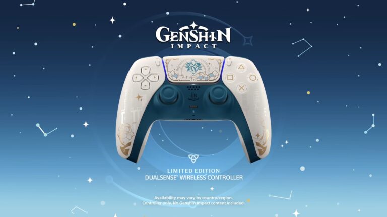 Sony выпустит DualSense в стиле Genshin Impact