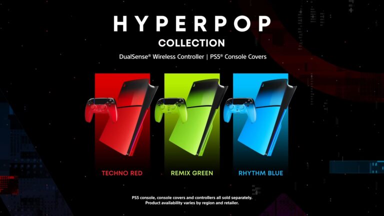 Sony представила цветную коллекцию  PlayStation 5 Hyperpop