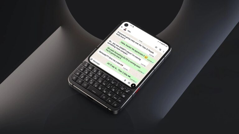 Анонсировали смартфон Unihertz Titan 2 Elite с qwerty-клавиатурой