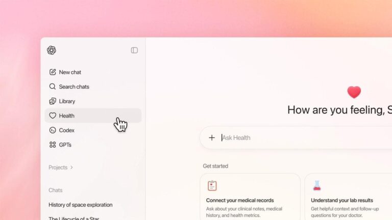 OpenAI объявила о запуске ChatGPT Health