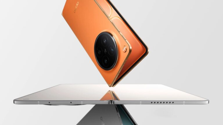 Представили флагманский раскладной смартфон Oppo Find N6 с невидимой складкой