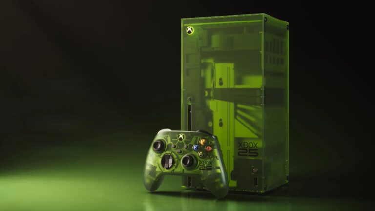 Представили лимитированный Xbox Series X в зелёном цвете в честь 25-летия Xbox