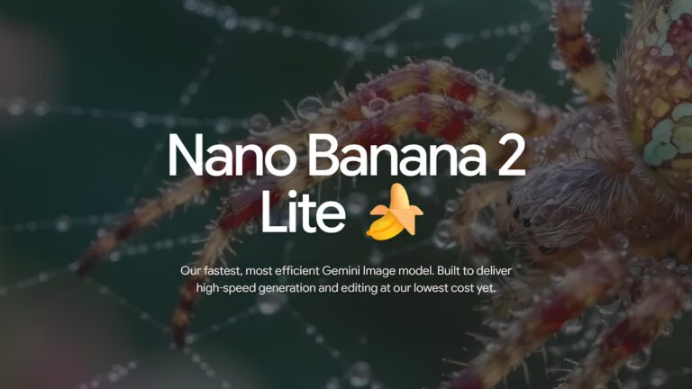 Google представила модель Nano Banana 2 Lite