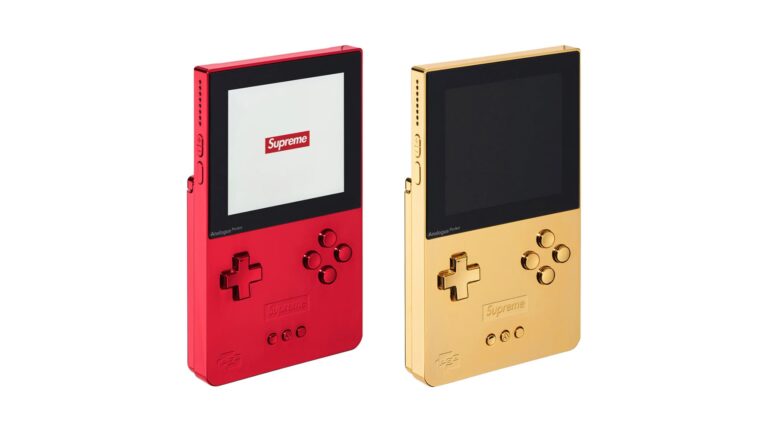 Supreme и Analogue представили лимитированную портативную консоль Analogue Pocket