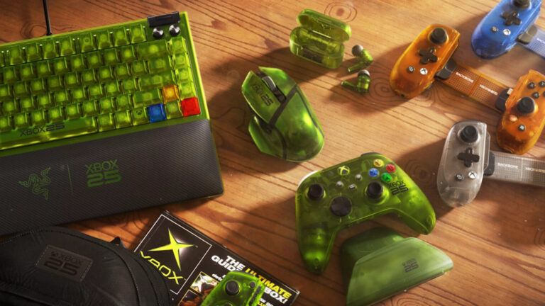 Xbox выпустила коллекцию аксессуаров в честь 25-летия своего бренда.