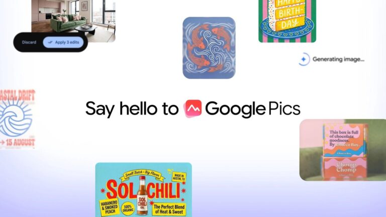 Google представила сервис Pics для генерации и редактирования изображений